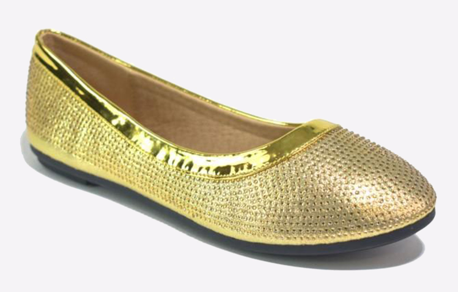 Reveal Kids Unisex Egwene Girls Dress Shoes - Gold - Size UK 10 Kids | Reveal Sale | Discount Designer Brands