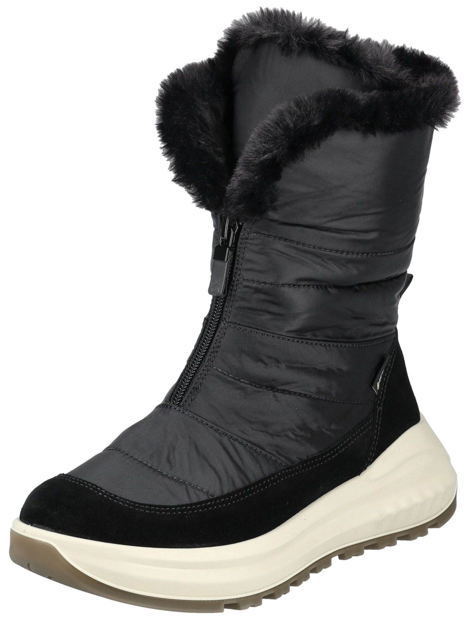 Snowboots ARA "Ara Stiefel Textil", Damen, Gr. 42, schwarz, Textil, Schuhe Snowboots