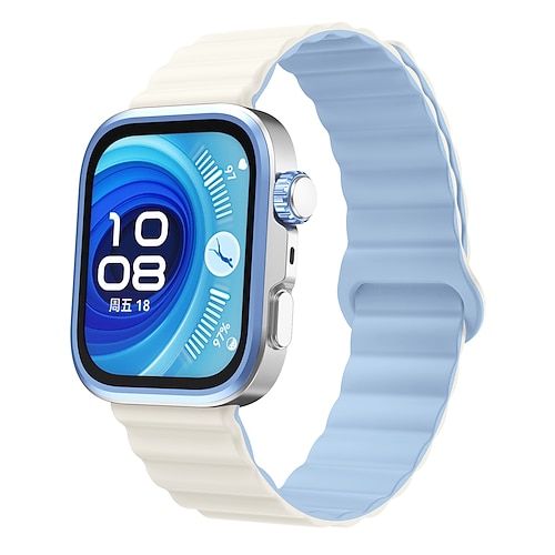 Smartwatch-Band Kompatibel mit Huawei Watch Fit 3 / Fit 4 / Fit 4 Pro Smartwatch Gurt Magnetverschluss Wasserdicht Verstellbar Sportarmband Alpine Loop Sport Loop Ersatz Armband Image