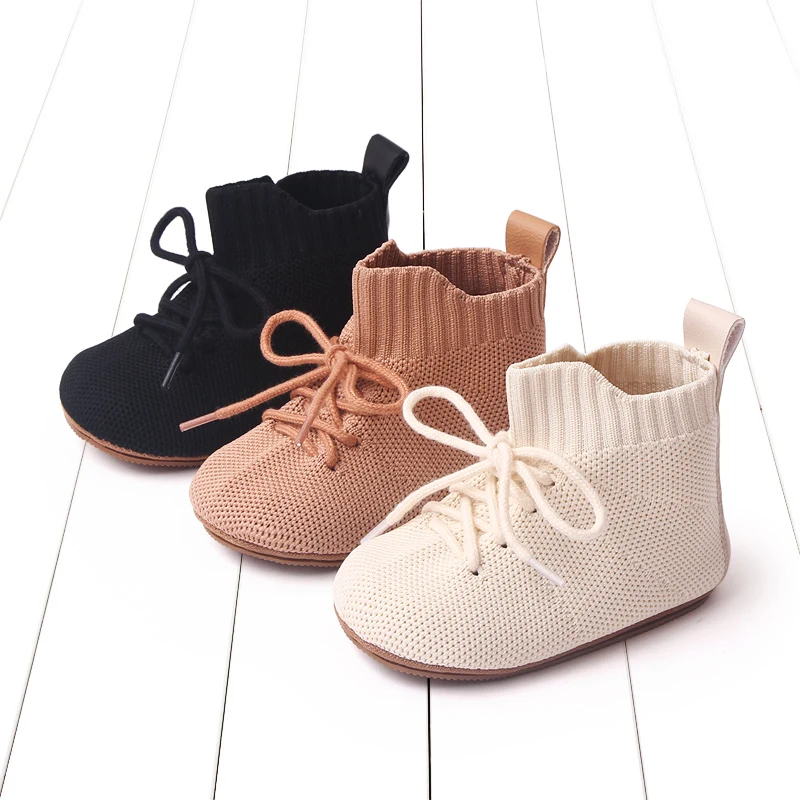 Spring Collection atmungsaktive High-Top-Babyschuhe für Babys mit Doft Doles und rutschfesten Eigenschaften, ideal zum Spazierengehen von Babys