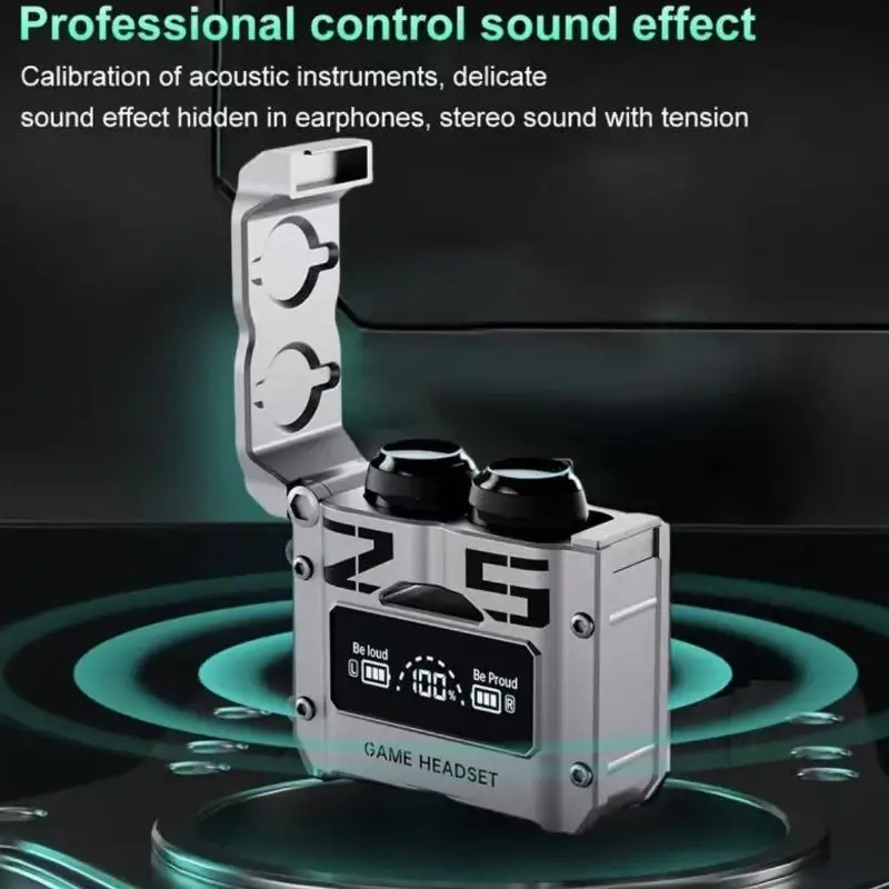 TWS Original M25 Bluetooth-Kopfhörer, kabellose Kopfhörer mit LED-Anzeige, Stereo-Headset, Touch-Control-Ohrhörer, Rauschunterdrückung Image