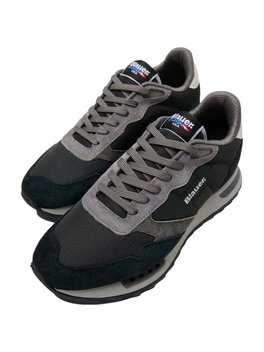 Blauer Sneaker Herren schwarz, 46 Image