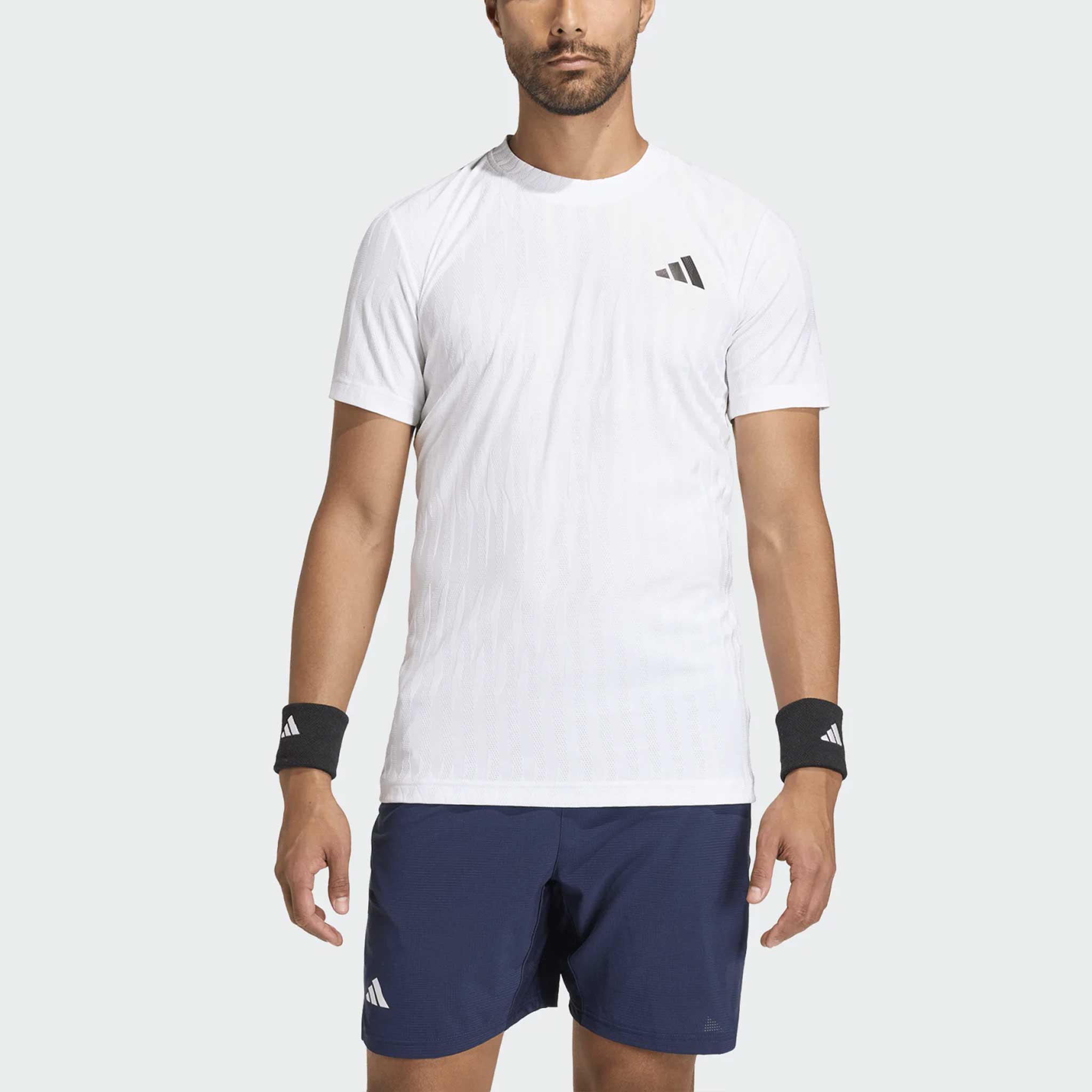 adidas Gameset Freelift Tee 2026 Men's Tennis Apparel White