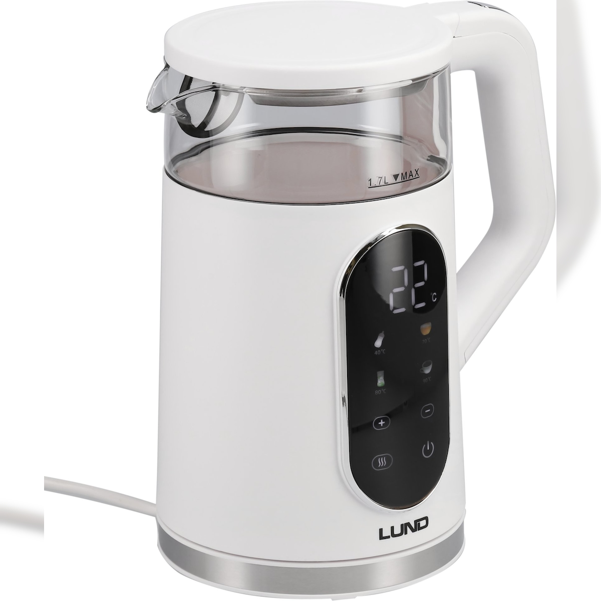 Wasserkocher 1,7 l Temperatureinstellungsfunktion 2200W Image