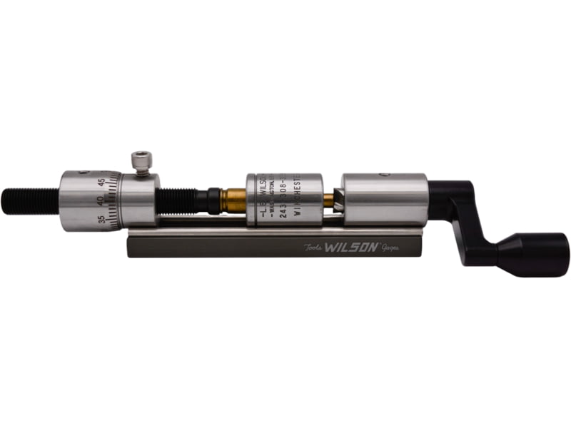 L.E. Wilson SS CT 17-45 Trimmer w/ Micro Stop Silver CTSS-MIC