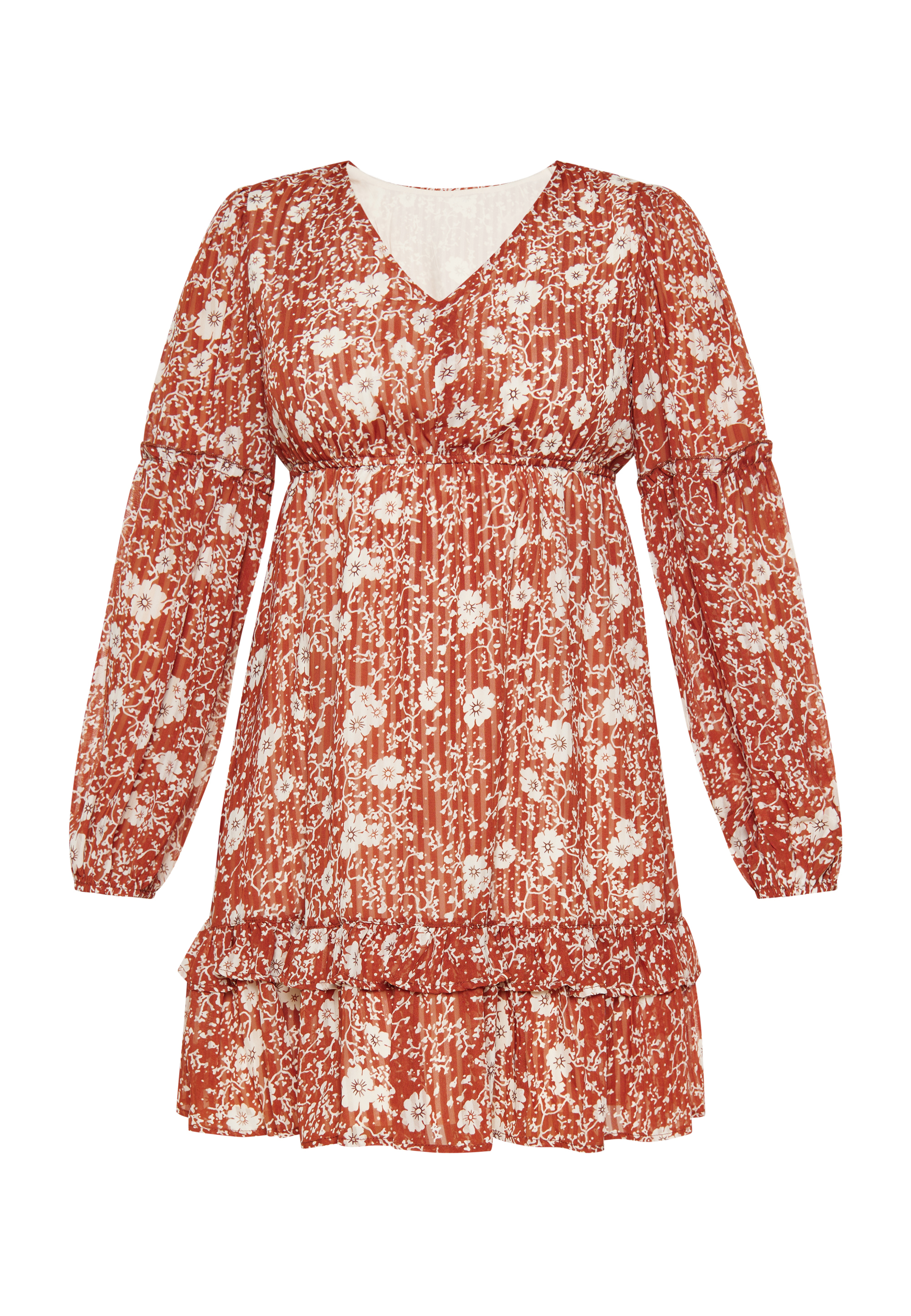 usha Kleid Frauen braun M