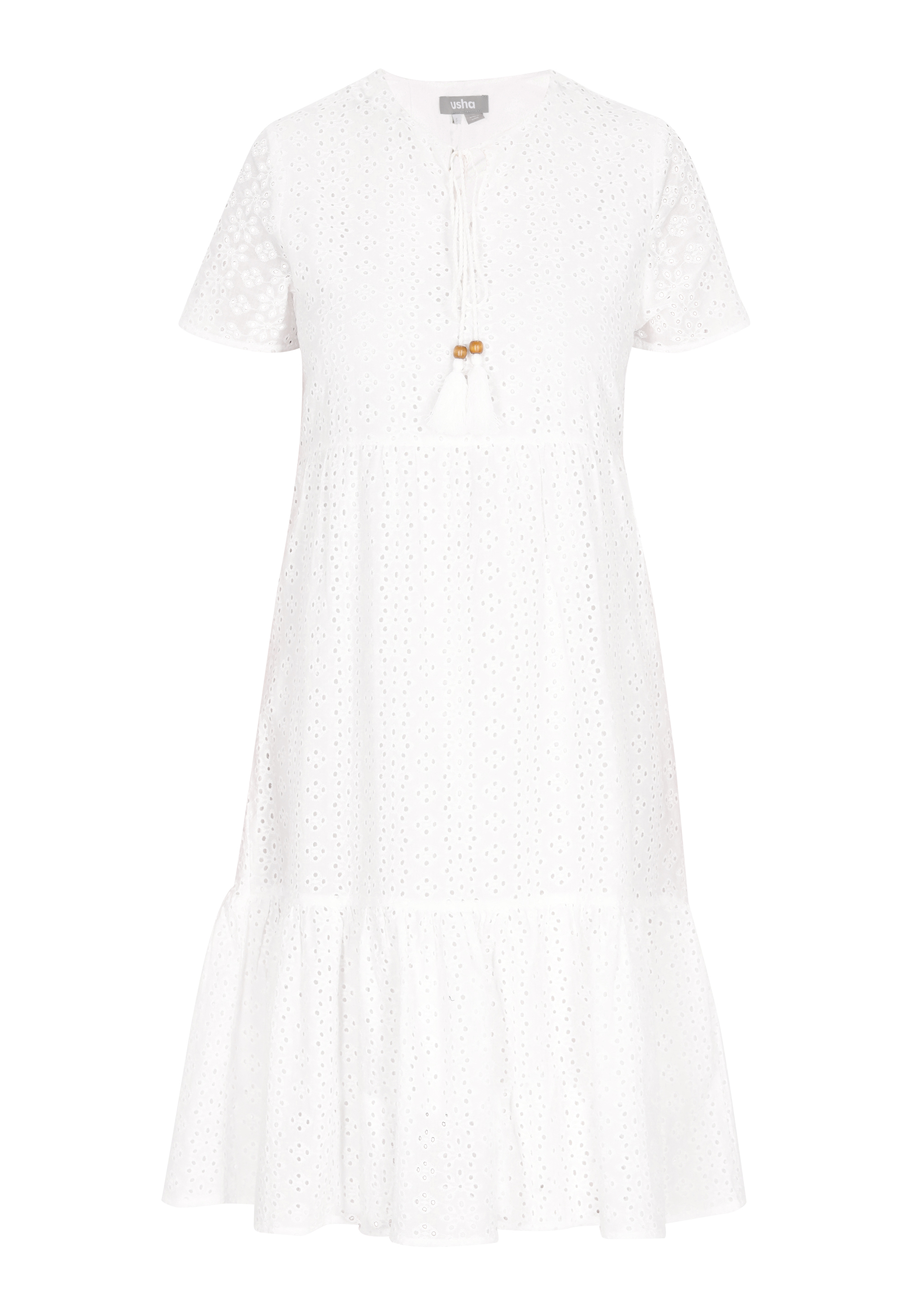 FELIPA Kleid Frauen Weiß L