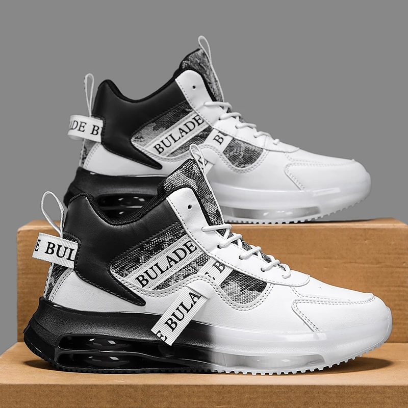 Männer Casual Sport Schuhe Atmungsaktive Leichte Turnschuhe Outdoor Leder Schwarz Laufschuhe Athletisch Jogging Tenis Wanderschuhe
