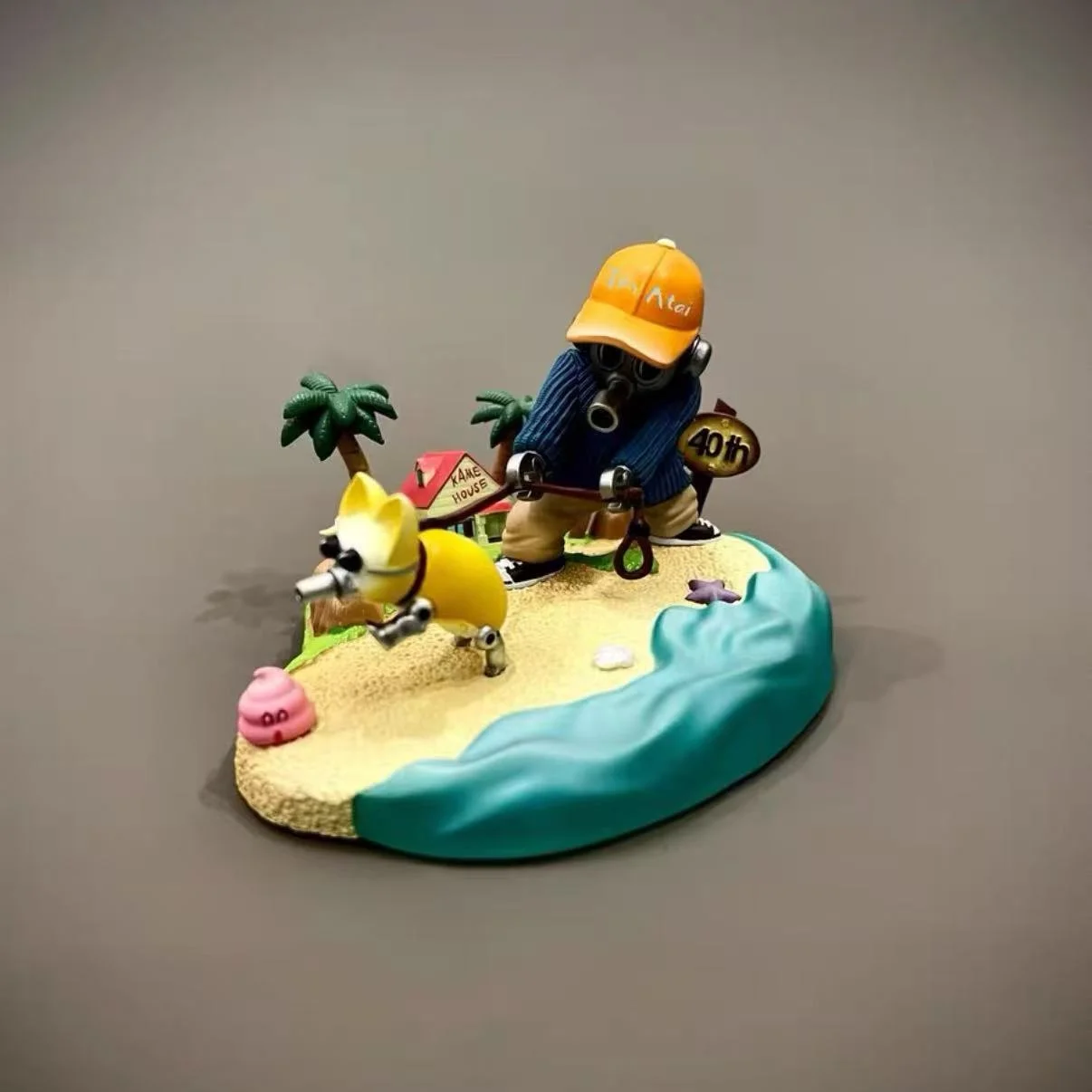 4,5 cm/1,77 in Anime Dragon Ball Z Toriyama Akira Figur Akira Toriyama Action Figure Sammlung Statue Modell Spielzeug Geschenk