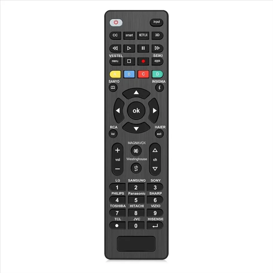 RC SD-G008 Universal-TV-Fernbedienung, kompatibel mit Samsung Sony LG JVC Smart TV, englische Schnittstelle, Tasten ohne Hintergrundbeleuchtung Image