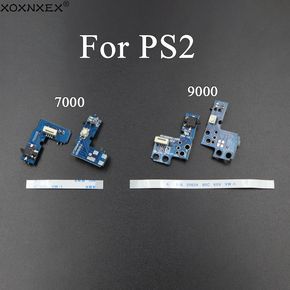 1/3/5/10 Sets für PS2 SCPH 70000 75000 77000 79000 90000 Power On/Off Reset Switch Board mit Flex-Flachbandkabel