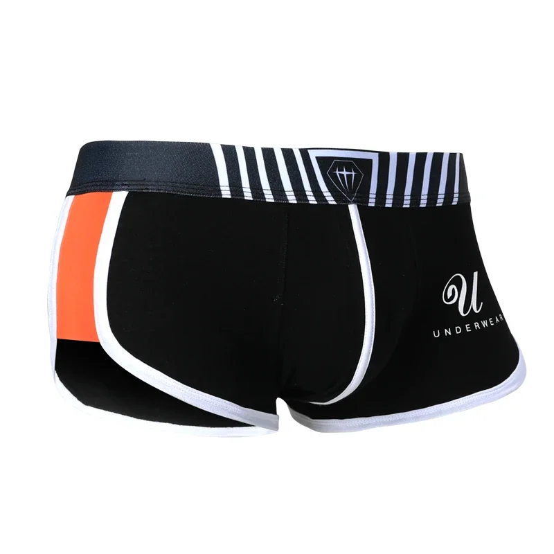 Unterwäsche Herren Baumwolle Boxer Jugend Trend Persönlichkeit Jungen bequem atmungsaktiv Herren vier Ecken Sommer dünne Shorts Image