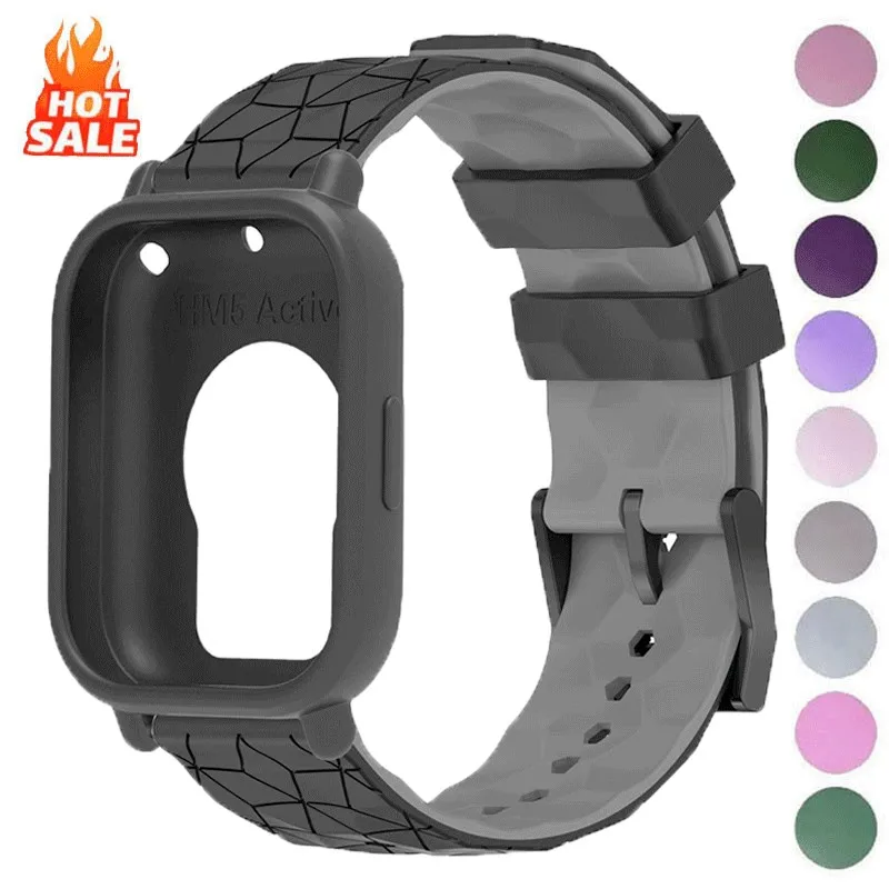 Silikon Strap + Fall Für Xiaomi Redmi Uhr 5 Aktive 5 Lite Sport Armband Armband Armband Shell Correa Uhr Zubehör Image