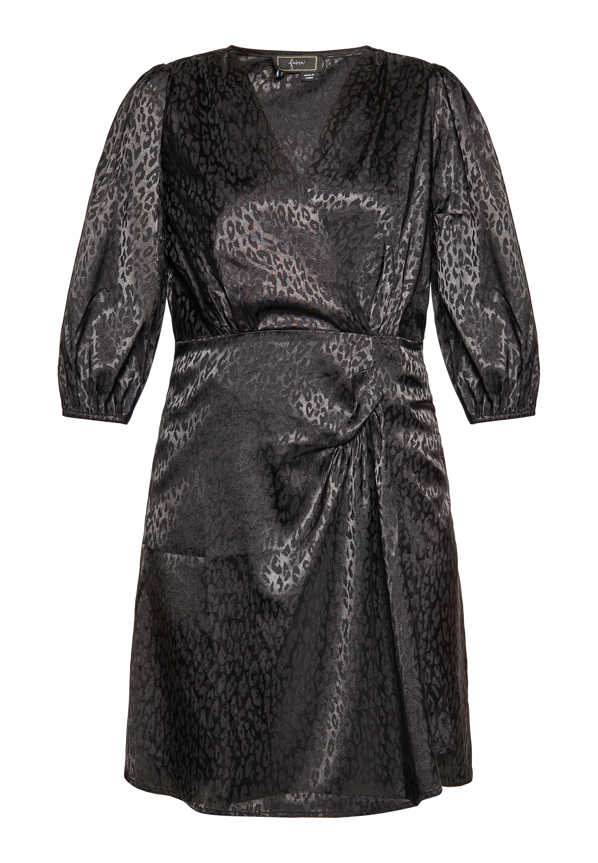 Faina Kleid Damen schwarz M