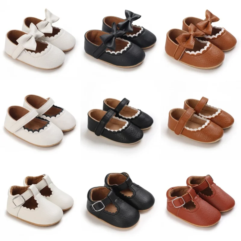 Frühling und Herbst Baby Schuhe Schmetterling Prinzessin Schuhe Gummi Unten Anti-rutsch Baby Schuhe Lernen Schuhe kinder Schuhe Image