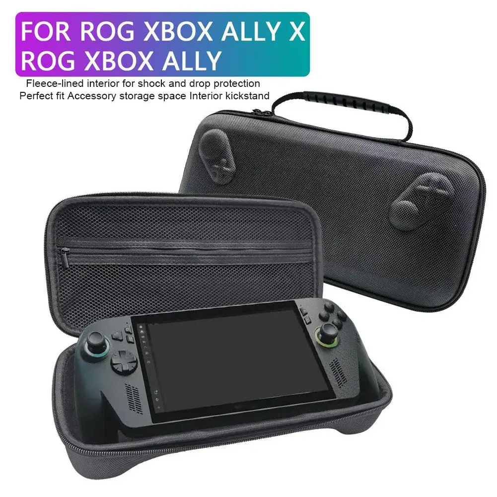 Portable Carrying Storage Case for ROG Xbox ally/ROG Xbox ally X Shockproof EVA Gaming Console Storage Bag Hard Shells