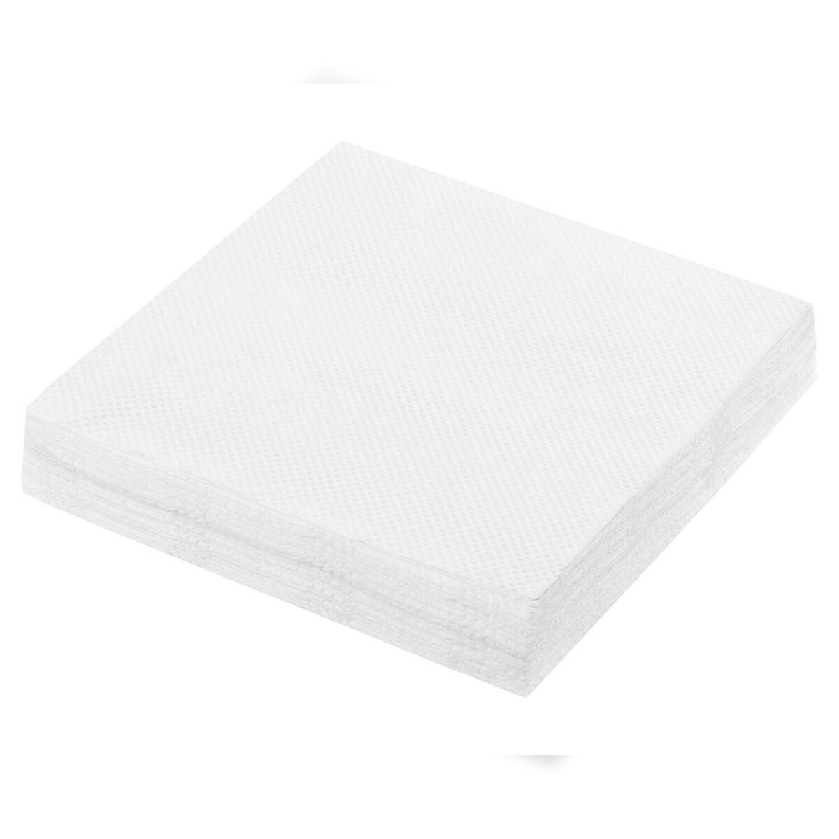 VEPATIM 2000x Servietten Prägeservietten 1-lagig 24 x 24 cm weiß gute Qualität Image