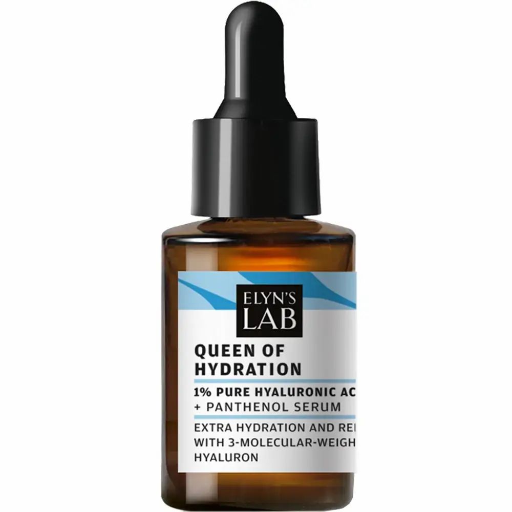 ELYN'S LAB Queen of Hydration Siero con acido ialuronico all'1% e pant