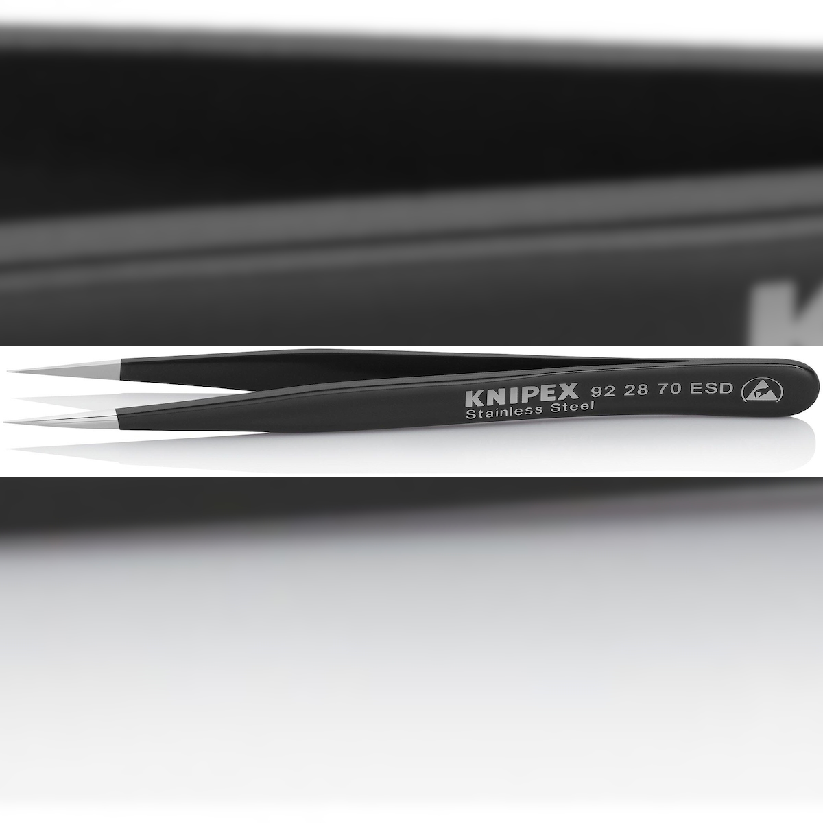 KNIPEX ESD Präzisions-Pinzette, 110 mm Image