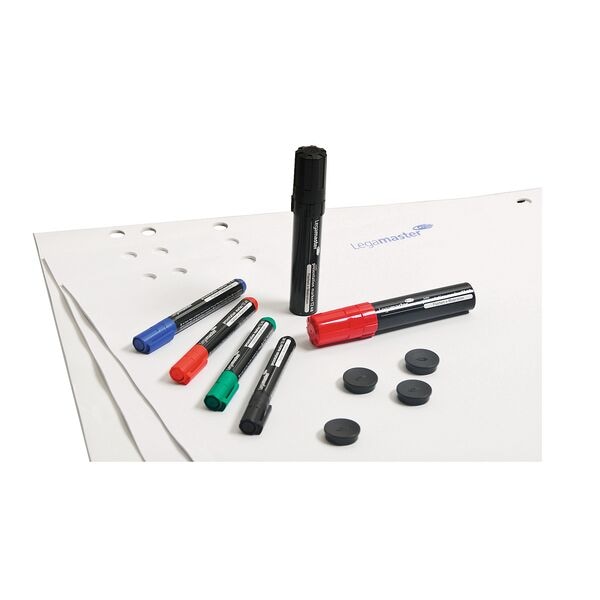 Legamaster Flipchart Zubehör-Set »STARTER Kit« schwarz Image