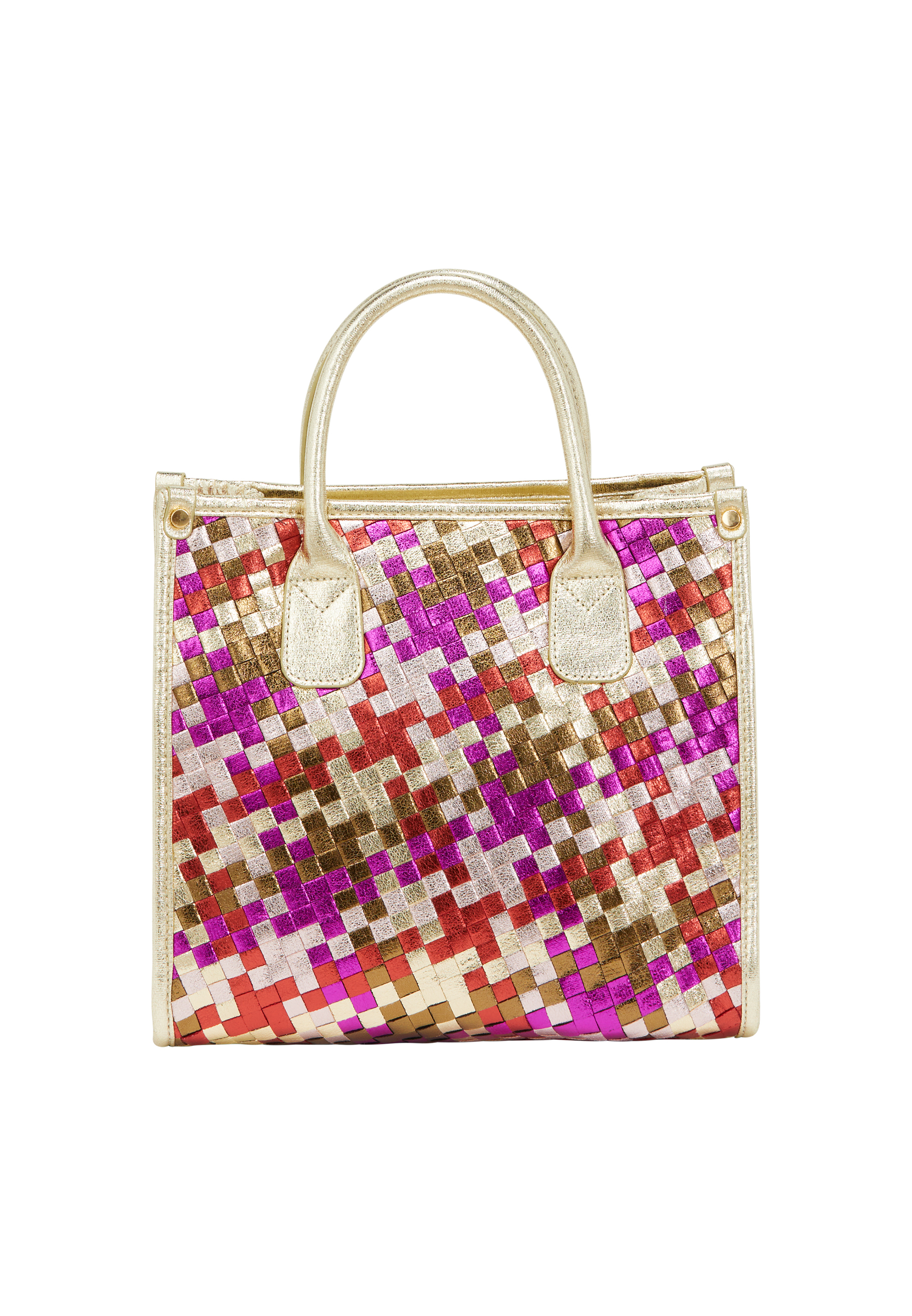 Faina Einkaufstasche Einkaufstasche Frauen Goldfuchsia Image