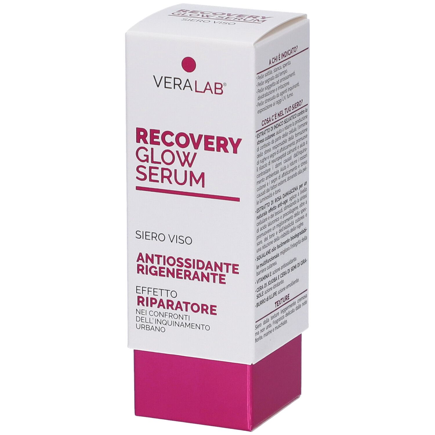 Veralab Recovery Glow Serum 30 ml Crema per la pelle