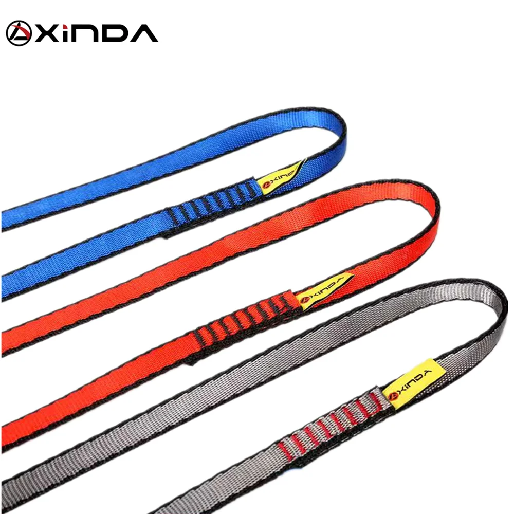 XINDA 22KN Professionelle Outdoor-Kletterausrüstung Sling Belt Schutzzubehör Hochfeste tragbare Gürtel Image