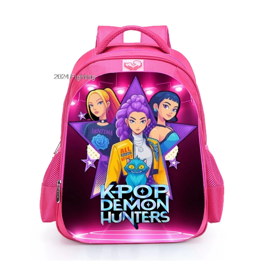KPop démon chasseurs sacs d'école pour garçons filles Rumi Mira Zoey HUNTR/X Saja garçons école primaire sacs à dos YK2 Mochila Infantil