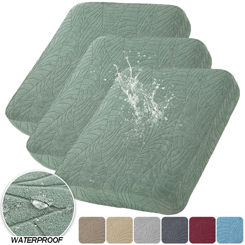 Wasserdichter Stretch-Sofa-Kissenbezug, Jacquard-Stoff, reiner Sofabezug, abnehmbarer Schutz, Couchbezug, Chaiselongue, Wohnzimmer