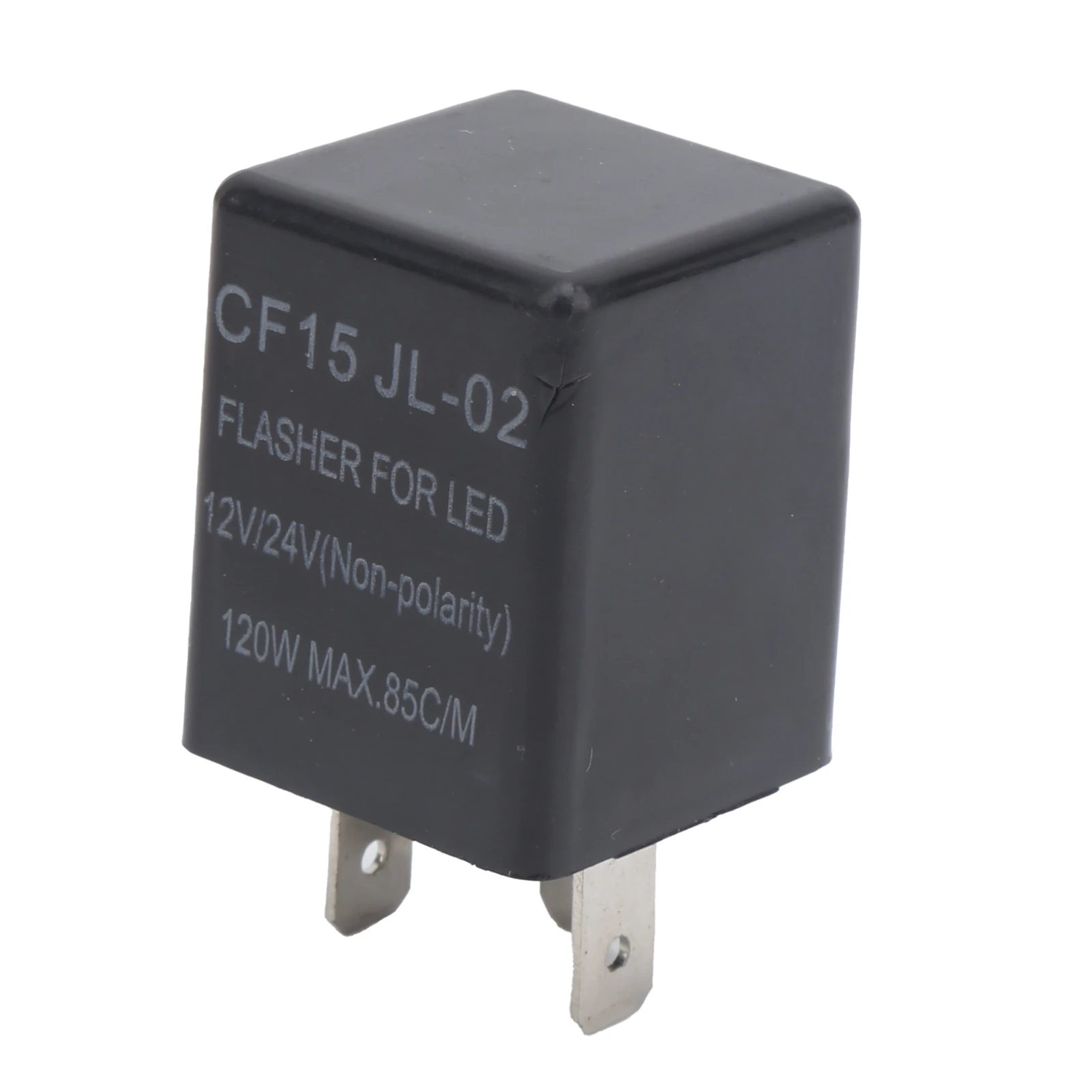 JL-02 LED-Blinker, nicht Polarität, LED-Blinker, LED-Blinker, nicht Polarität, 12 V, 24 V, ABS, normalerweise offenes Blitzrelais CF15 JL-02 Image