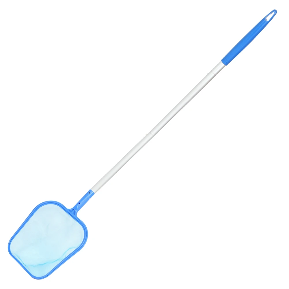 Pool blatt netz Schwimmbad reinigungs werkzeuge Pool blatt rechen netz reinigungs schäumer mit Stangen reinigungs zubehör Image