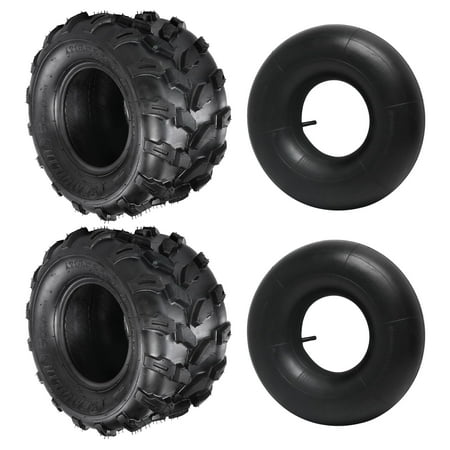 2 set 18x9.50-8 Lawn Mower Tire with 18x8.5-8 Tube 4PR Turf Tire 18x9.5-8 Replacement Tractor Tire for Garden Tractor Riding Lawn Mower Golf Cart Utility Cart ATV Go Kart Quad 4 Wheeler