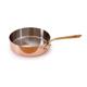 MAUVIEL 6523.20 - COPPER & STAINLESS STEEL SAUTE PAN WITH BRONZE HANDLE
