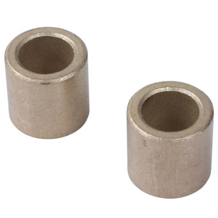 2PCS Sintered Bronze Bushing Bearing Sleeve Metal Texture Suitable for Smooth Operations in Bread Makers and Appliances
