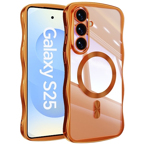 Handy Hülle Handyhüllen Für Samsung Galaxy S26 Ultra Plus S25 Ultra Plus S25 Edge S24 Ultra Plus S23 Ultra Plus S24 FE S23 FE Rückseite Magnetisch Unterstützt kabelloses Laden Stoßfest Retro Image