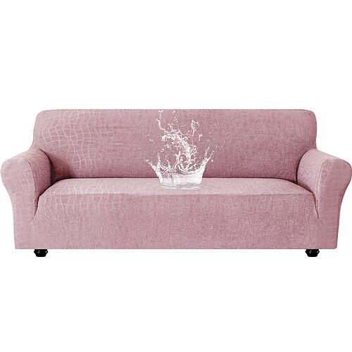 Wasserdichter, dicker Jacquard-Sofabezug, Rundum-Sofaüberzug für Einzel-, Doppel- und Dreisitzer-Sofas Image