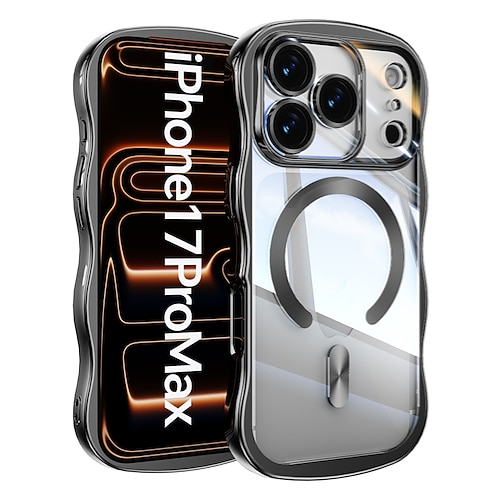 Handy Hülle Handyhüllen Für iPhone 17 Pro Max 17 Air 16 15 14 Pro Max 16e 13 Pro Max Rückseite Mit Ständer Unterstützt kabelloses Laden Stoßfest Retro Beschichtung Image