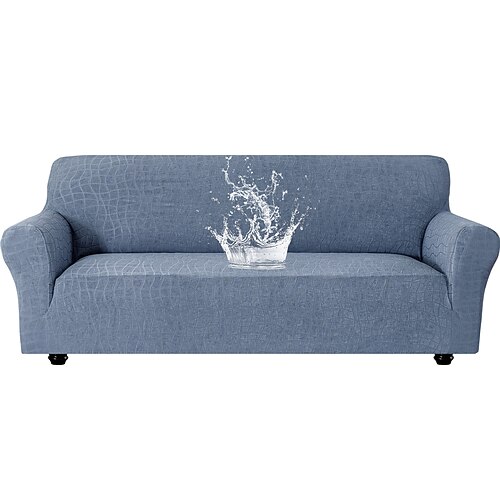 Wasserdichter, dicker Jacquard-Sofabezug, Rundum-Sofaüberzug für Einzel-, Doppel- und Dreisitzer-Sofas Image