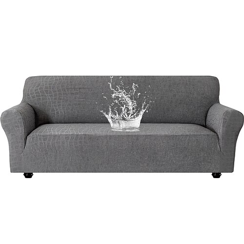 Wasserdichter, dicker Jacquard-Sofabezug, Rundum-Sofaüberzug für Einzel-, Doppel- und Dreisitzer-Sofas Image