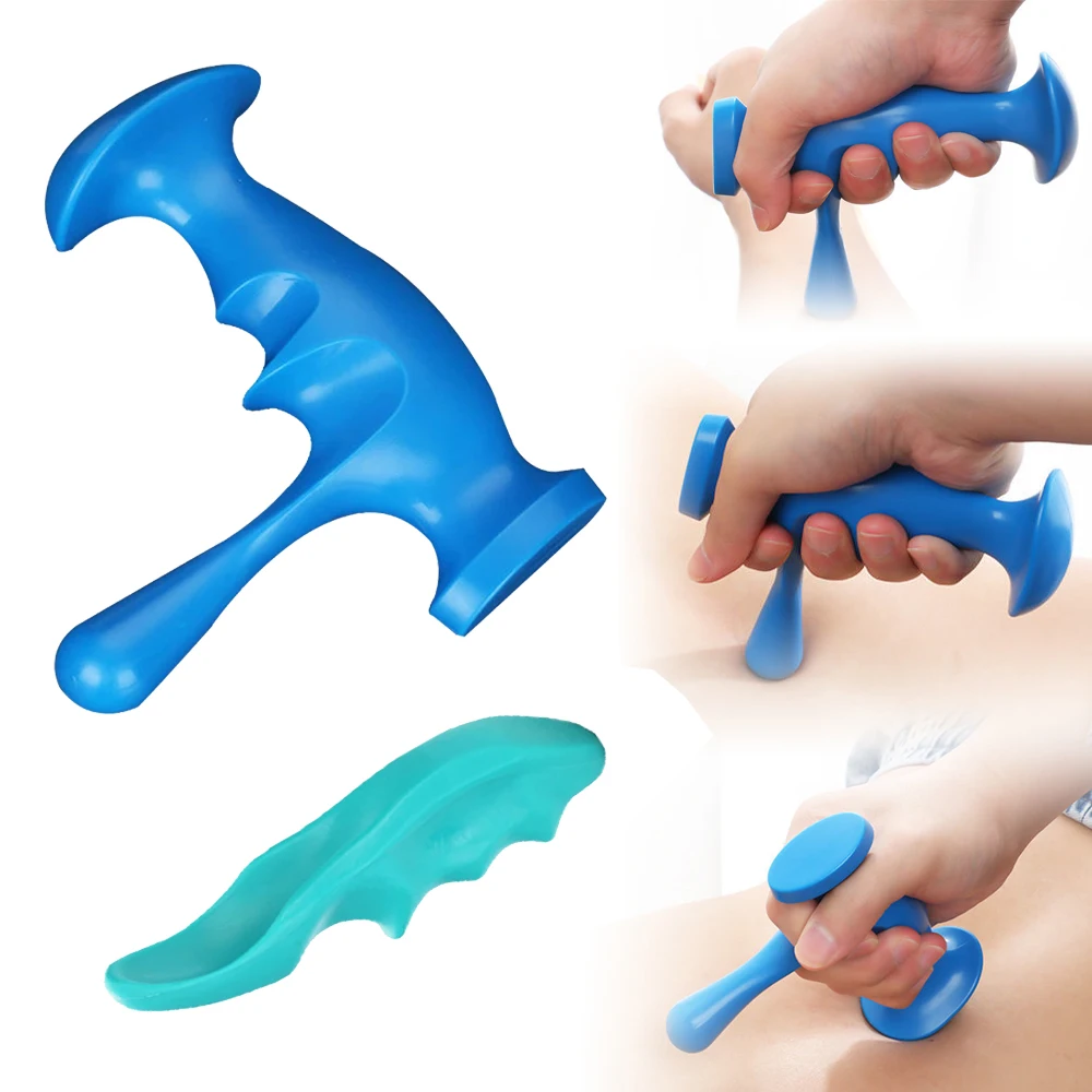 T-förmiges Massagegerät, Daumen, Finger, Druck, manuelle Physiotherapie-Werkzeuge, Ganzkörper-Tiefengewebe, entspannt, Schmerzlinderung, Presse, Triggerpunkt Image