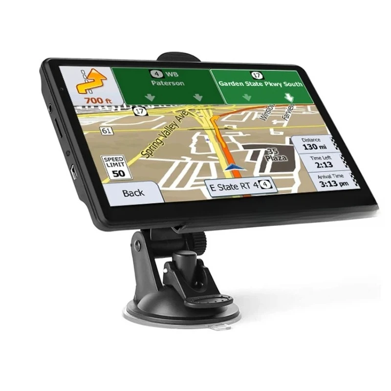 7-Zoll-8 GB 256 MB High-Definition-Bildschirm Tragbares Auto-GPS-Navigationssystem unterstützt 32 GB TF-Karte High-Definition-TFT-Touchscreen Image