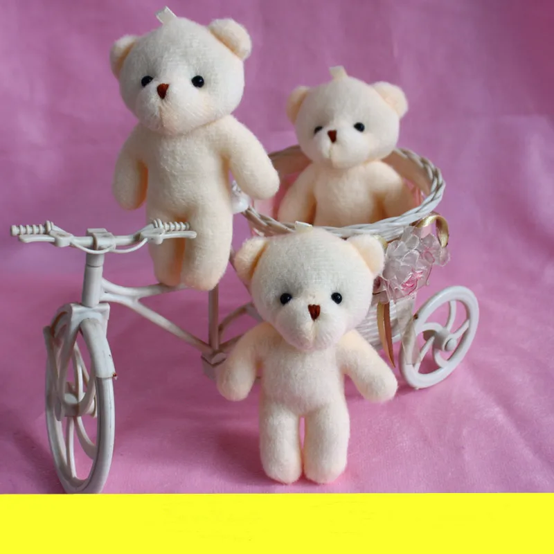 1/5/10pcs Mini Teddy Bear Peluche Morbido Peluche Piccolo Ciondolo Carino Orsi di Diamanti Bambola Per I Bambini Ragazze Regali di Nozze 12 CENTIMETRI