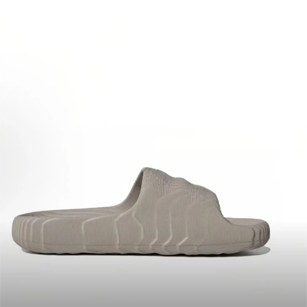 adidas Originals ADILETTE 22 Bequeme und langlebige Flip-Flops Unisex Dunkelgrau HQ 4670