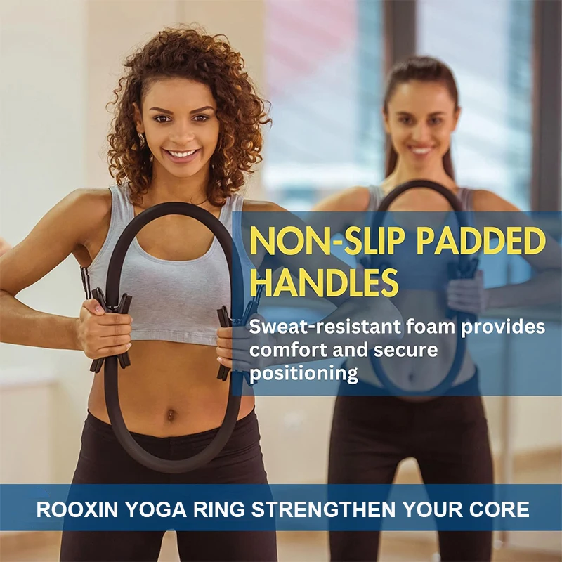 Anello yoga Anello pilates Donna Ragazza Esercizio fitness Resistenza a casa Elasticità Yoga Allenamento in palestra Cerchio pilates Cerchio yoga ﻿