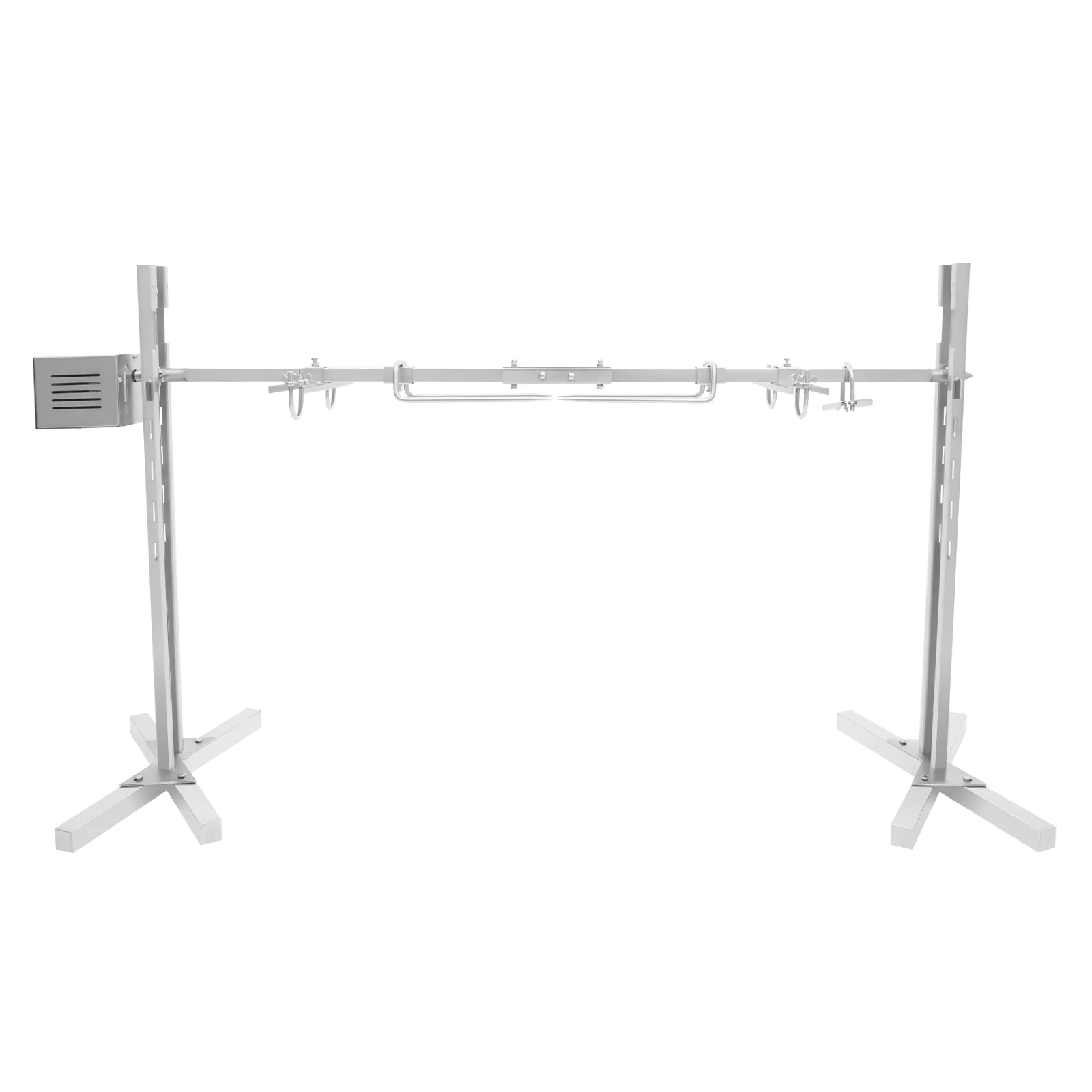 Elektrischer BBQ-Rotisserie-Grill, elektrische Grillmaschine zum Braten von Hühnern, Schweinen, Lamm, Grillen im Freien Image