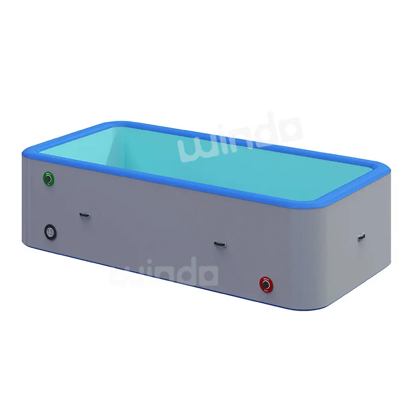 940L Outdoor DWF Tropfnadel faltbares Schwimmbad Großhandel aufblasbares Eisbad Image