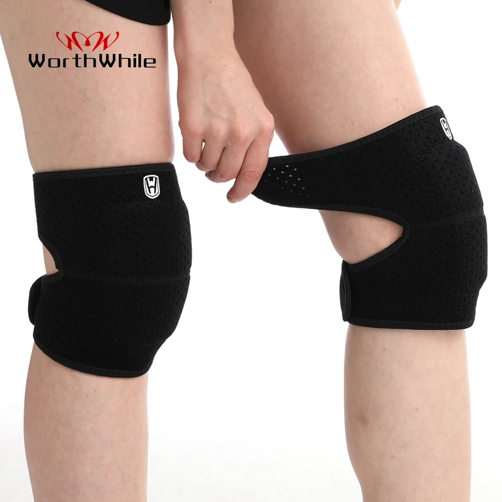 WorthWhile EVA-Knieschützer für Tanzen, Volleyball, Yoga, Damen, Kinder, Herren, Knieschoner, Patella-Klammer, Unterstützung, Fitness-Schutz, Arbeitsausrüstung Image
