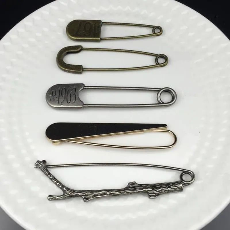 Neue Mode Große Broschen Zweig Feder Dekoration Vintage Bronze Brosche Weibliche Pullover Schal Schnalle Strickjacke männer Anzug Große Pin