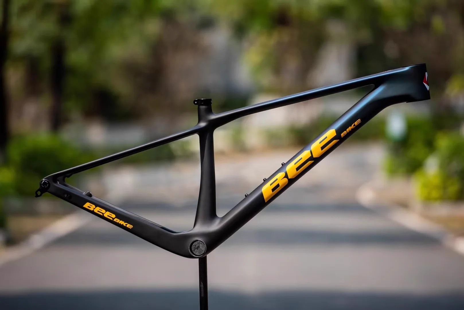 Original Bee 2024 Neuer Carbonfaser-Mountainbike-Rahmen, Geländefahrrad, ultraleichter 29-Zoll-XC-Hardtail-Rahmen, anpassbar Image