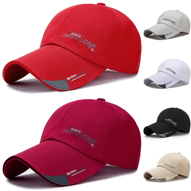 Cappello da uomo per pesce Outdoor Classic Line berretto da Baseball berretto sportivo cappello da sole tinta unita cappello da Baseball primavera estate cappello Snapback